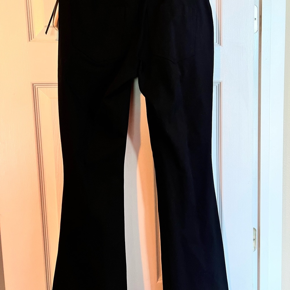 NWT never worn INC black regular fit flare pants